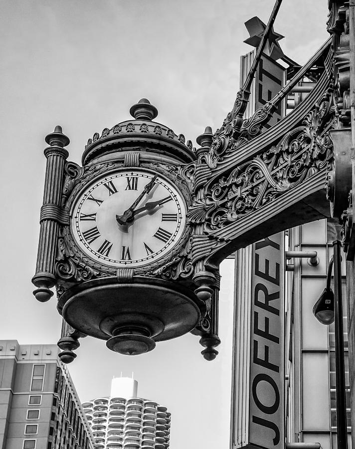 Marshall Fields Clock 1 Photograph by John Ullrick - Fine Art America