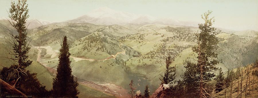 William Henry Jackson Drawing - Marshall Pass, Colorado William Henry Jackson by Litz Collection