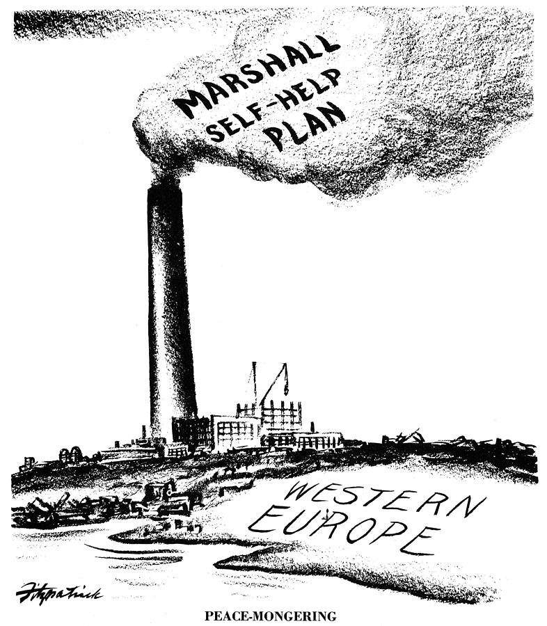 Marshall Plan, 1947 Photograph by Granger