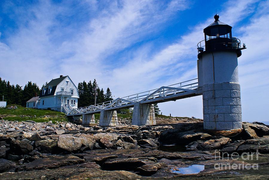 Marshall Point Light. Photograph by New England Photography