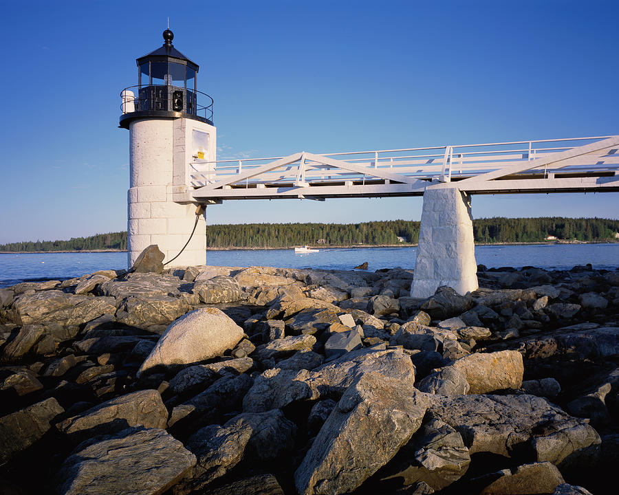 Marshall Point Light Photograph by Tom Daniel
