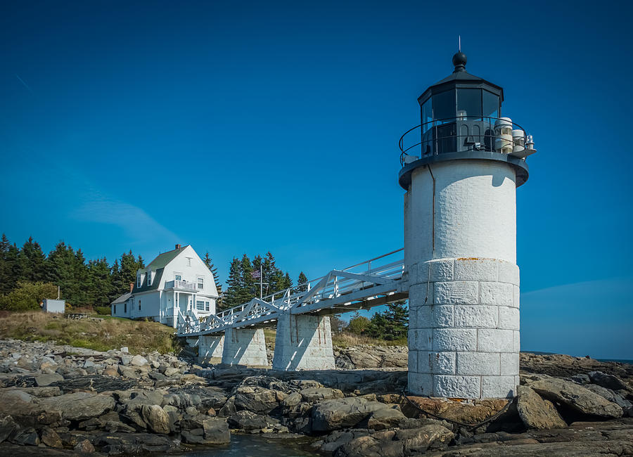 Marshall Point Lighthouse 7K02611 Photograph by Guy Whiteley