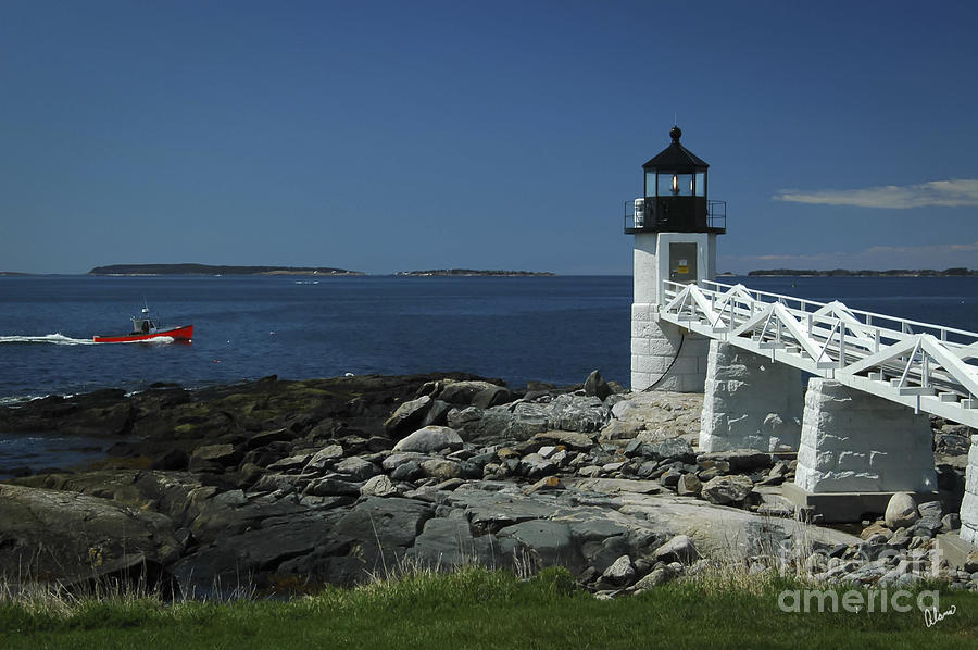 Marshall Point Lighthouse Photograph by Alana Ranney
