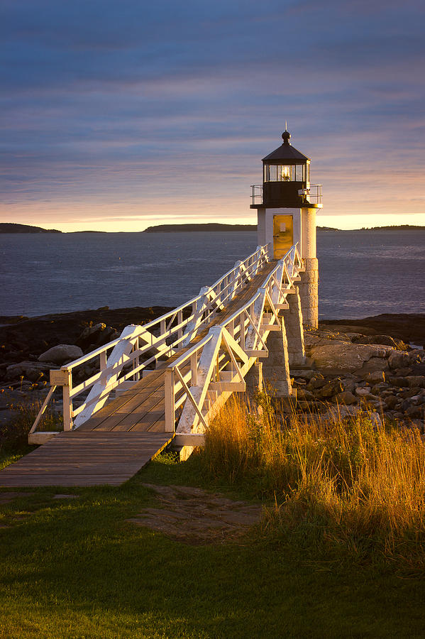Marshall Point Lighthouse Photograph by Benjamin Williamson