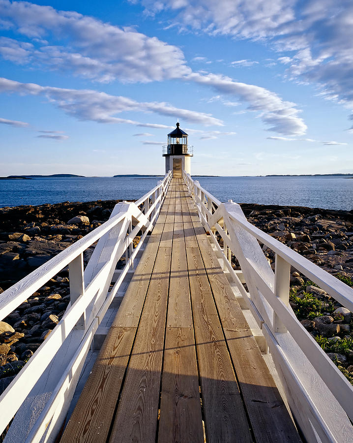 Marshall Point Lighthouse in Maine Photograph by William Britten - Fine ...