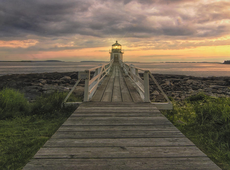 Marshall Point Lighthouse  Photograph by Linda Szabo