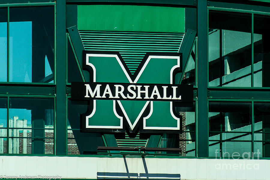 Marshall University Photograph - Marshall University by Tommy Anderson