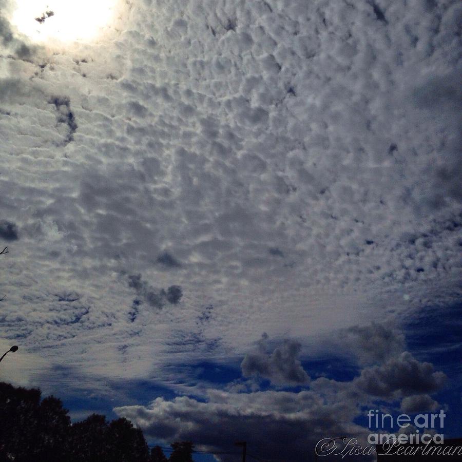 Marshmallow Clouds Photograph by Lisa Pearlman
