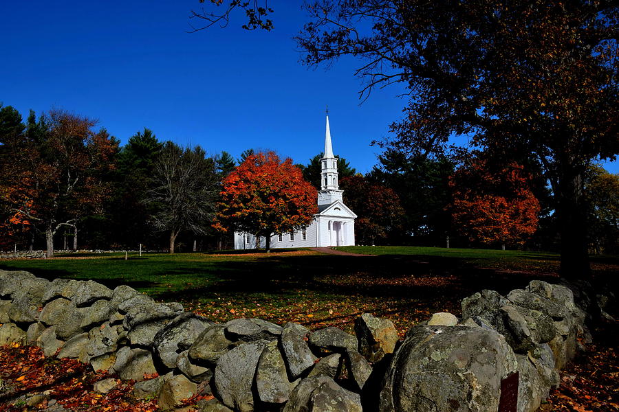 Landscape Photograph - Marth-Mary chapel by Brian Mooney