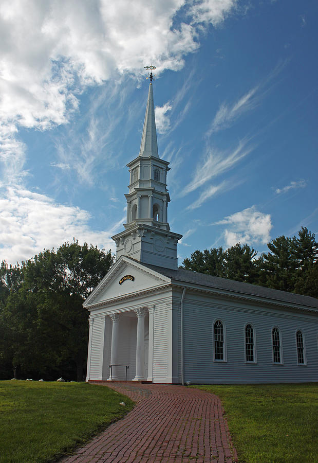 Martha Mary Chapel in Sudbury Massachusetts Photograph by Suzanne Gaff