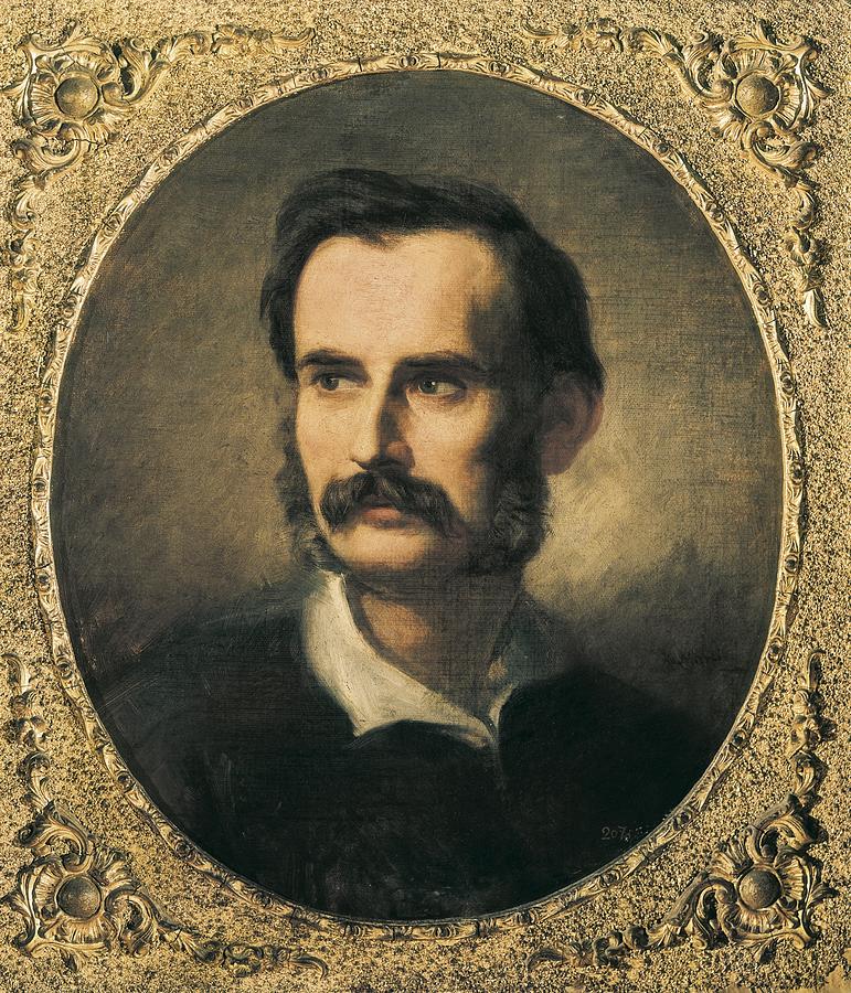 Portrait Photograph - Marti I Alsina, Ramon 1826-1894. Narcs by Everett