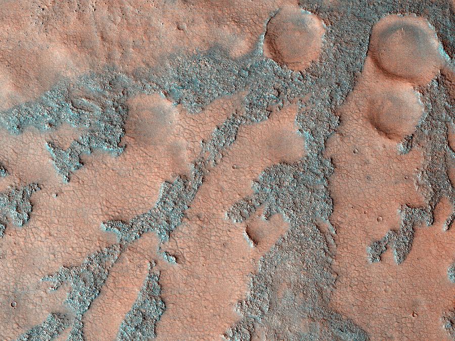 Martian Crater Floor Photograph by Jpl-caltech/u. Arizona/nasa/science Photo Library