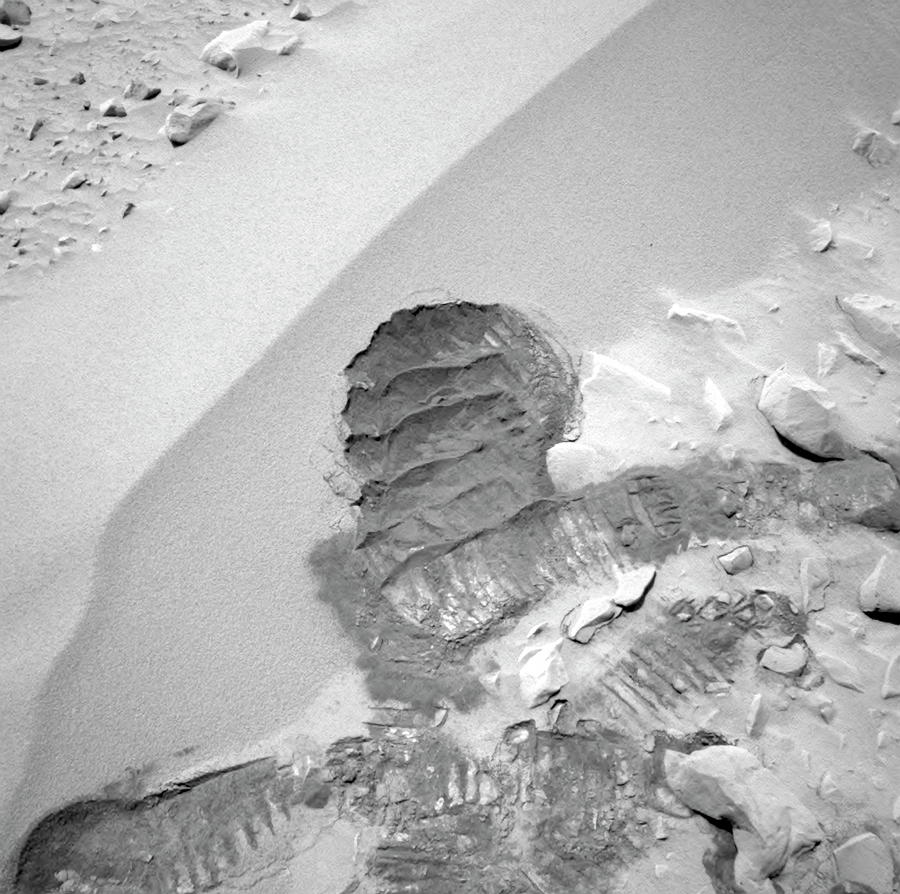 Martian Dune Analysis Photograph by Nasa/science Photo Library