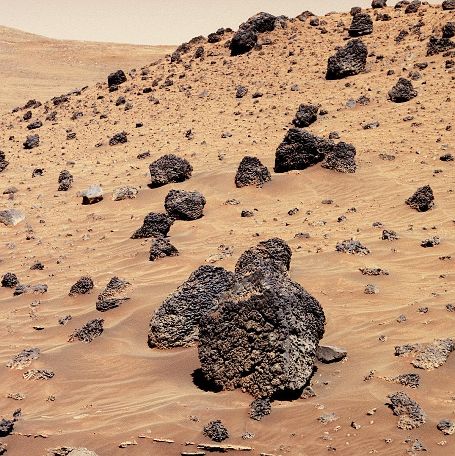 Martian Rocks Photograph by Jpl-caltech/cornell/nmmnh/nasa/science Photo Library