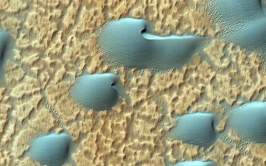 Martian Sand Dunes Photograph by Nasa