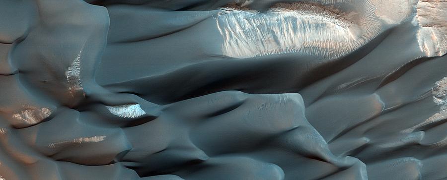 Martian Sand Dunes Photograph by Nasa/jpl/university Of Arizona/science Photo Library