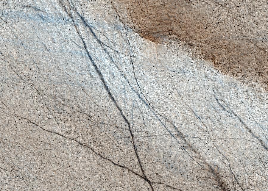 Martian Terrain Photograph by Nasa/jpl/university Of Arizona/science Photo Library