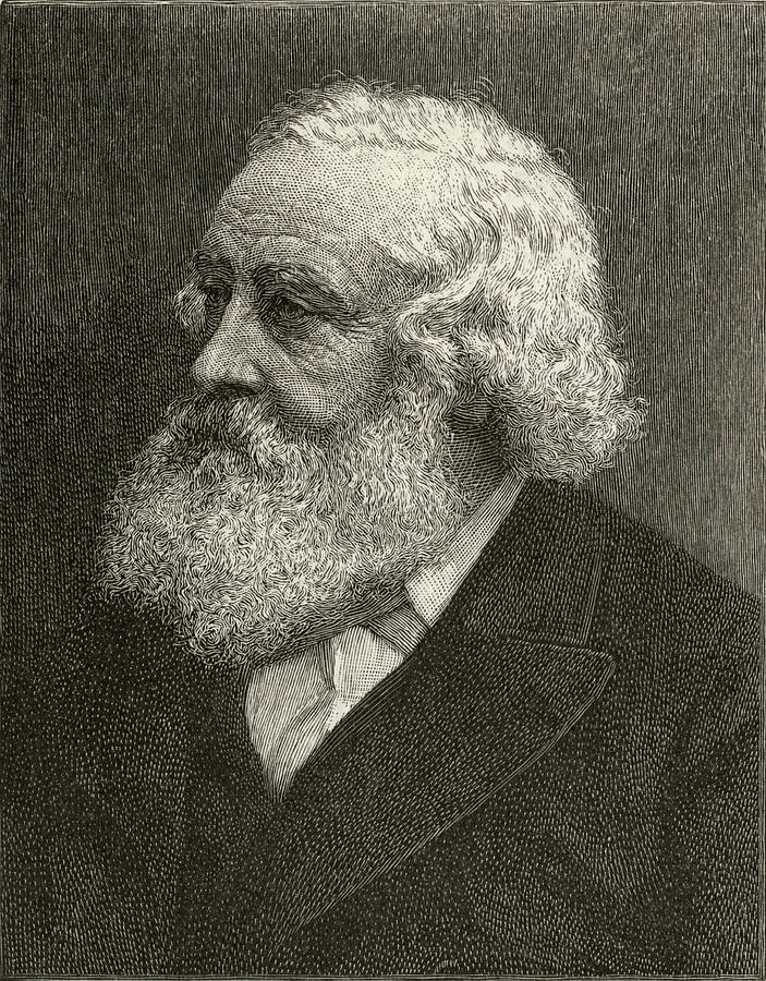 Martin Farquhar Tupper (1810 - 1889) Drawing by Mary Evans Picture Library