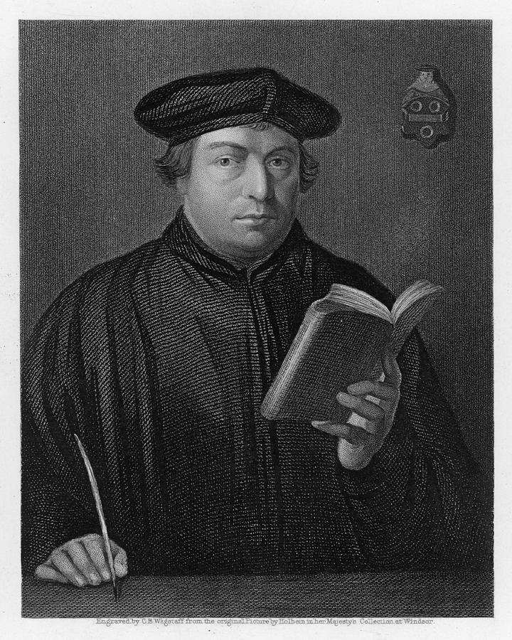 Martin Luther German Religious Reformer Drawing by Mary Evans Picture ...