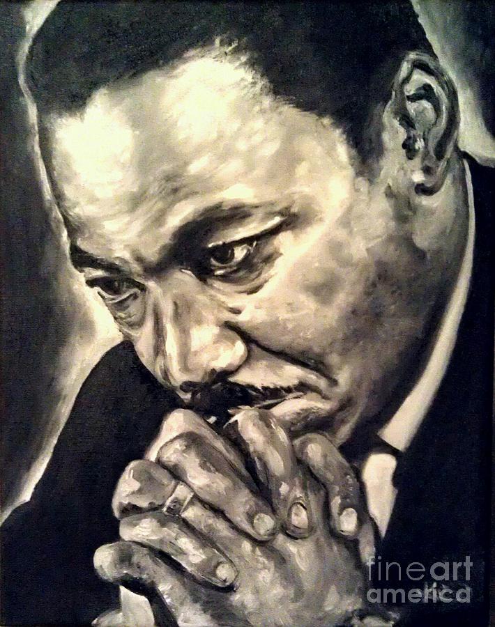 Martin Luther King Jr Painting - Martin Luther King by Annalise Kucan
