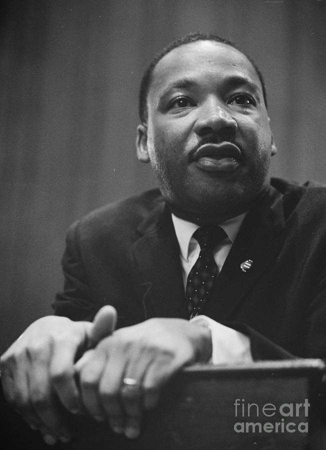 Martin Luther King Photograph by Celestial Images