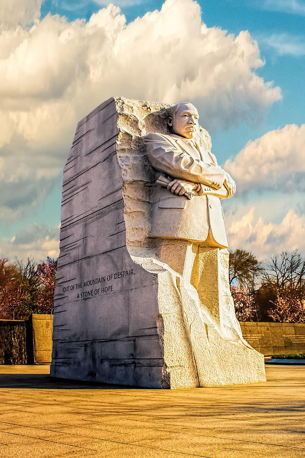 Martin Luther King Jr Monument Photograph by Nick Zelinsky