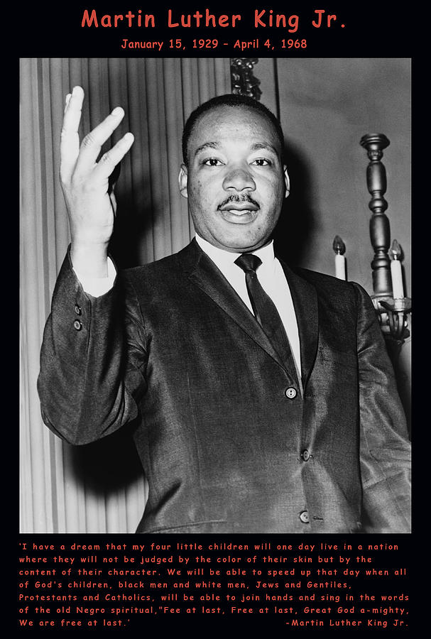 Martin Luther King Jr Digital Art by Official Government Photograph
