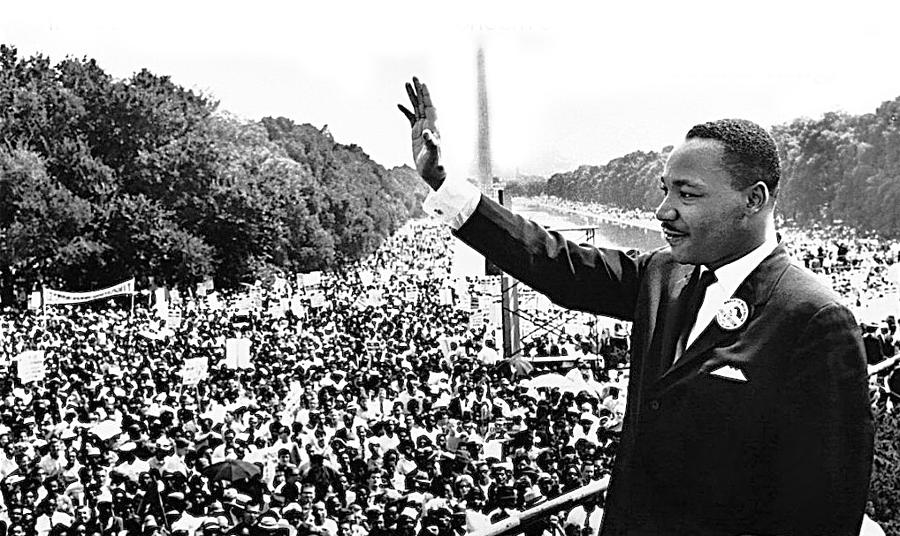 Martin Luther King The Great March on Washington Lincoln Memorial August 28 1963-2014 Photograph by David Lee Guss
