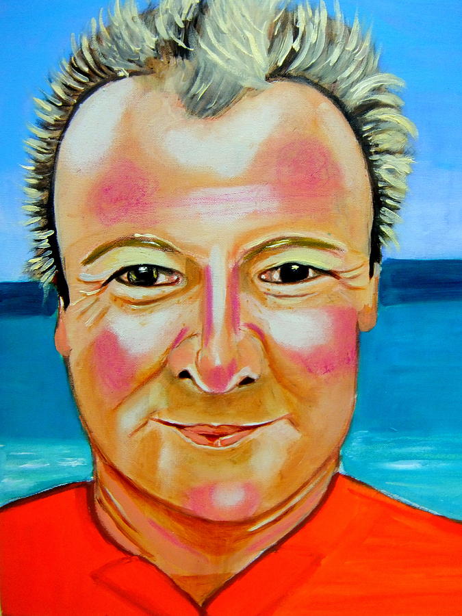 Portrait Painting - Martin by Rusty Gladdish