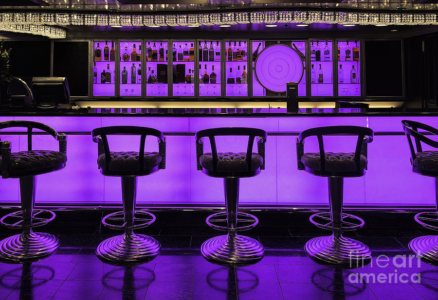 Martini Bar Photograph by Sheldon Kralstein - Pixels