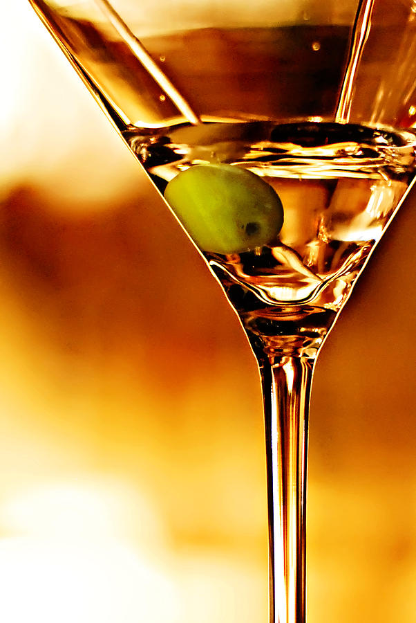 Martini Photograph - Martini close up by Wolfgang Simm