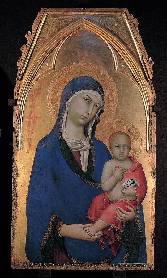 Martini Simone, Madonna And Child Photograph by Everett | Fine Art America