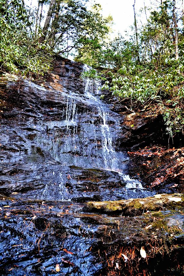 Martins Mine Trail Waterfall Photograph by Tara Potts