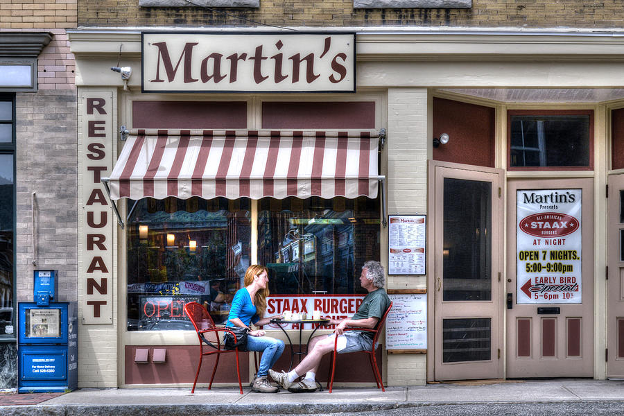Martin's Restaurant Great Barrington Photograph by Geoffrey Coelho