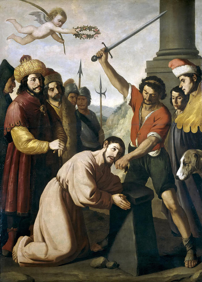 Martyrdom of Saint James Painting by Francisco de Zurbaran