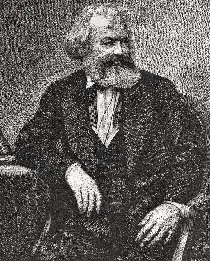 Marx Painting by French School | Fine Art America