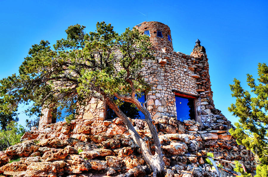 Mary Colters Tower Photograph by Paul Mashburn