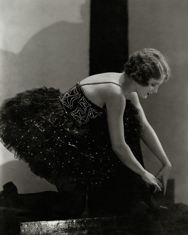 Mary Eaton Wearing A Tutu Photograph by Edward Steichen
