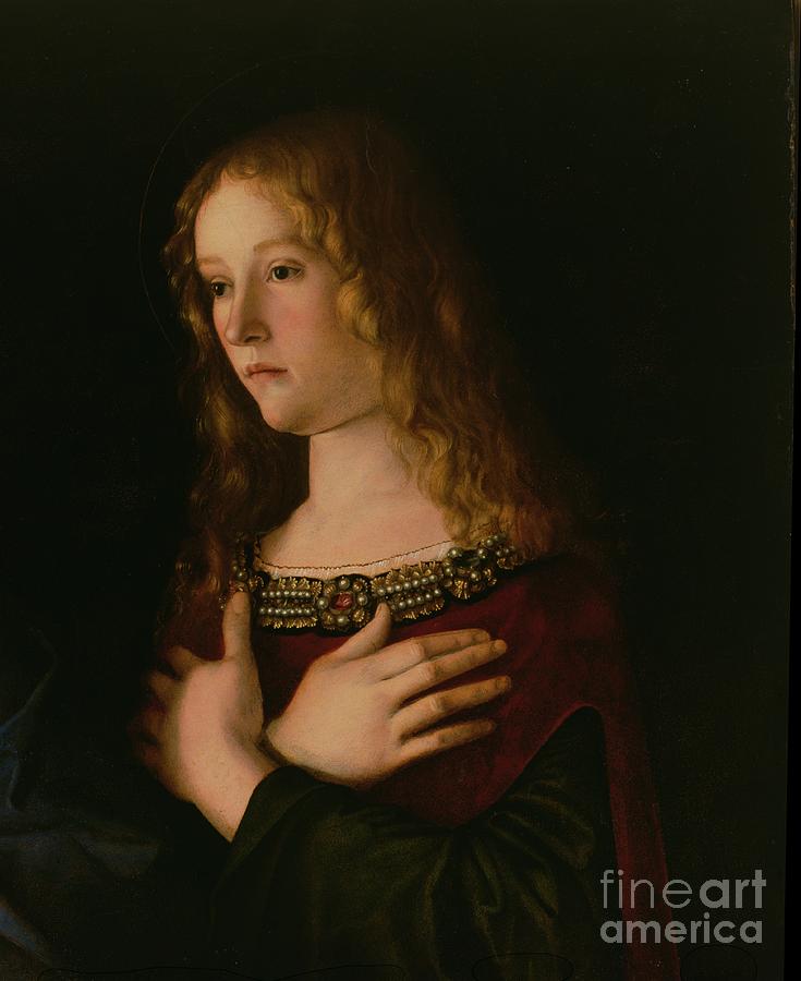 Giovanni Bellini Painting - Mary Magdalene by Giovanni Bellini