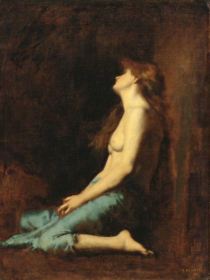 Mary Magdalene Painting by Jean-Jacques Henner