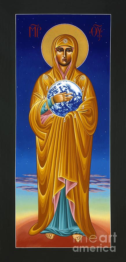 Mary Most Holy Mother of All Nations 080 Painting by William Hart McNichols