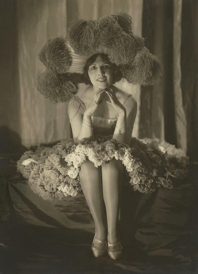 Mary Nash As Lotta Faust Photograph by Edward Steichen