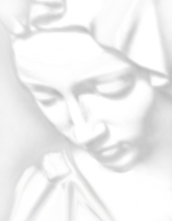 Mary Pieta Painting by Tony Rubino