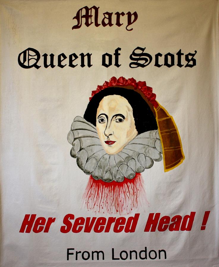 Mary Queen of Scots  Painting by Ralph LeCompte