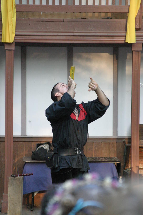 Actor Photograph - Maryland Renaissance Festival - Johnny Fox Sword Swallower - 1212126 by DC Photographer