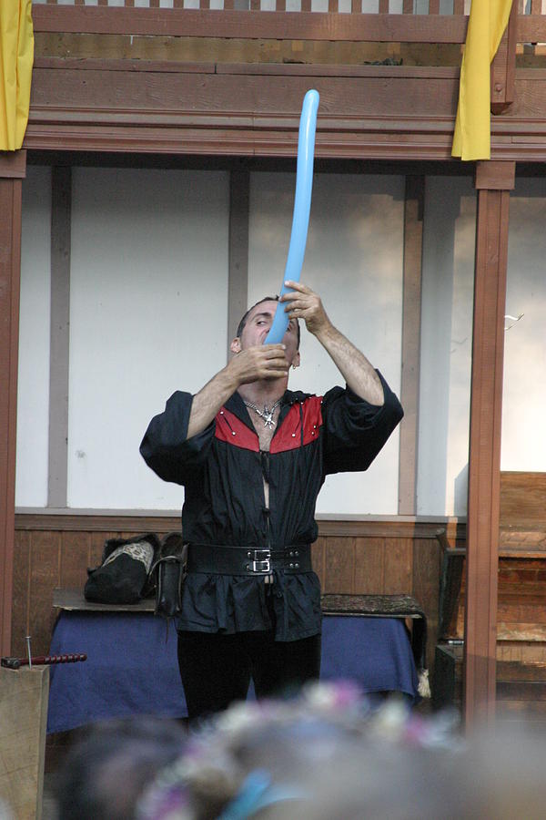 Actor Photograph - Maryland Renaissance Festival - Johnny Fox Sword Swallower - 1212130 by DC Photographer