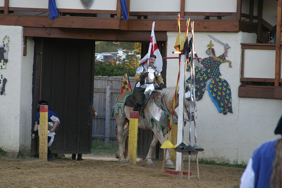 Actor Photograph - Maryland Renaissance Festival - Jousting and Sword Fighting - 121210 by DC Photographer