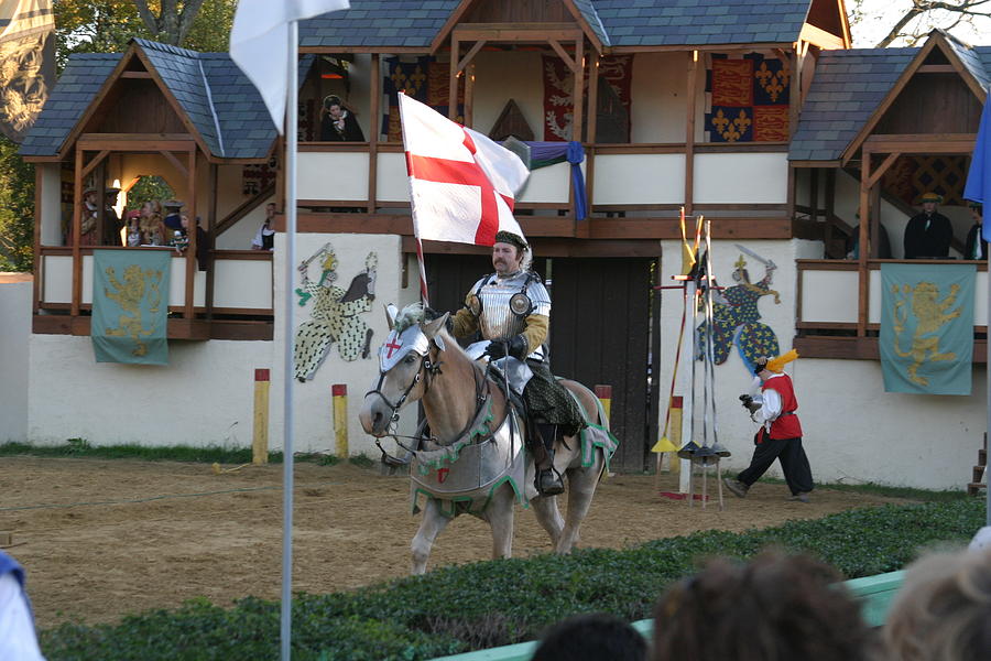 Actor Photograph - Maryland Renaissance Festival - Jousting and Sword Fighting - 121212 by DC Photographer