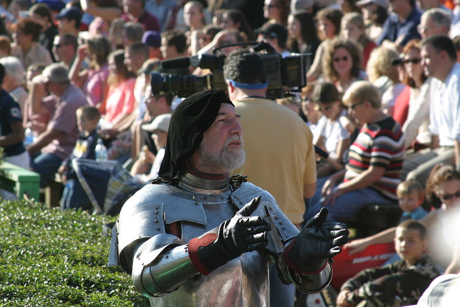 Actor Photograph - Maryland Renaissance Festival - Jousting and Sword Fighting - 1212123 by DC Photographer