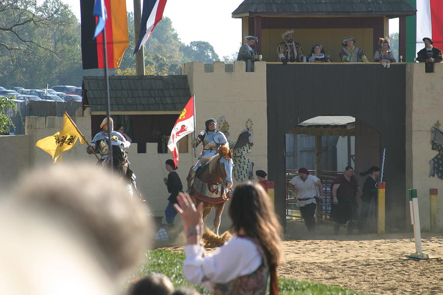 Actor Photograph - Maryland Renaissance Festival - Jousting and Sword Fighting - 1212125 by DC Photographer